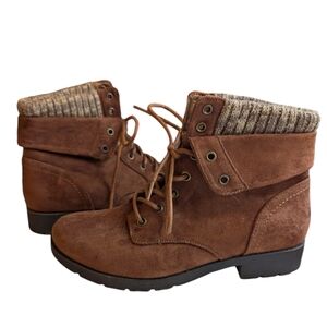 Brown Suede Boots 6.5 Arizona Like New